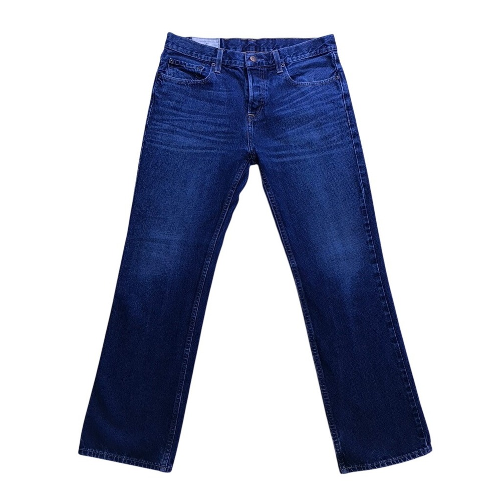 Hollister Jeans Mens 32x30 Blue Straight Leg Denim Casual Denim Pants